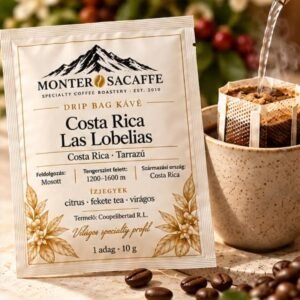 MONTEROSACAFFE Drip Bag – Costa Rica Las Lobelias egyadagos specialty filterkávé